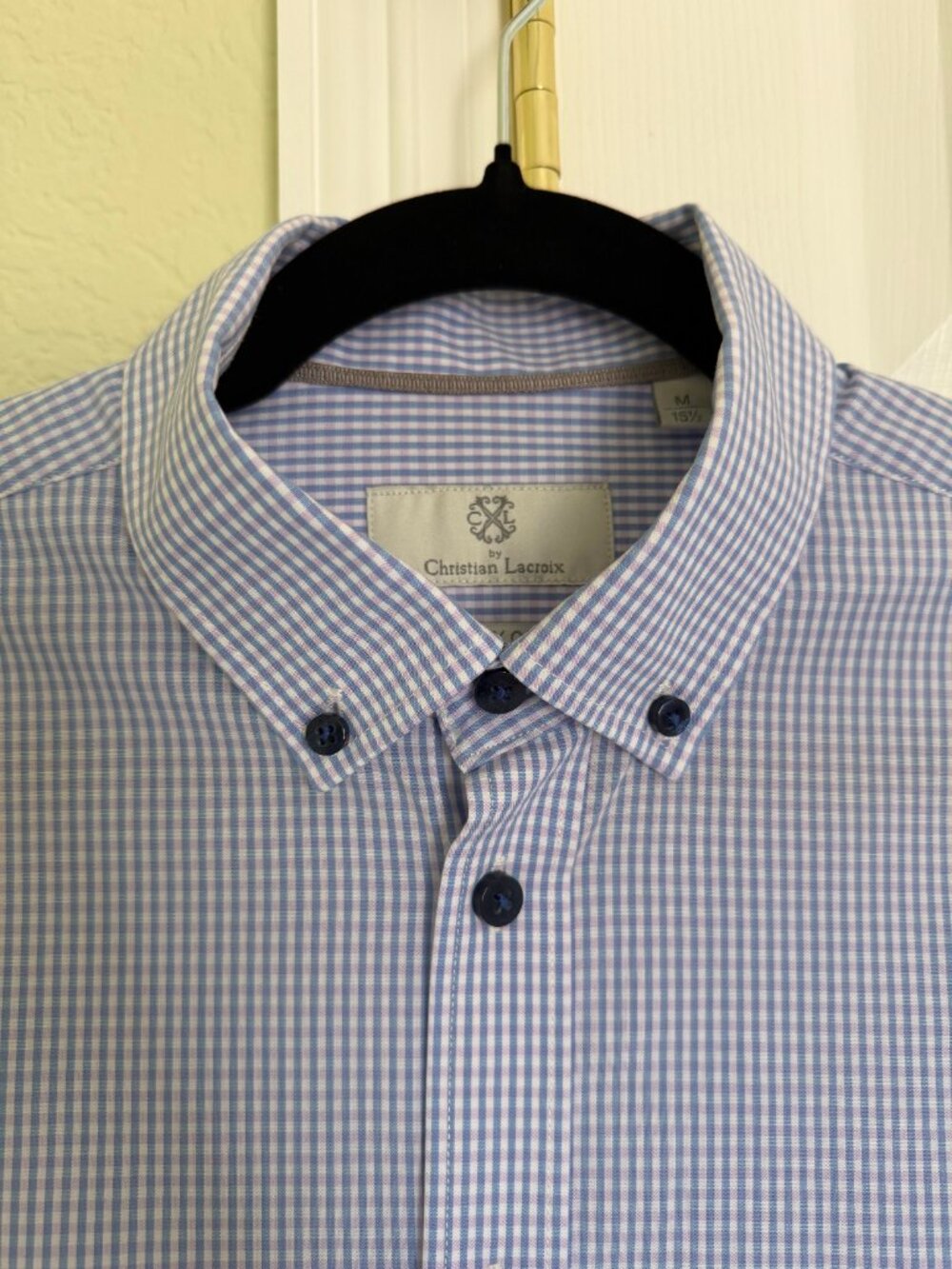 Christian Lacroix Men's Button-Down Dress Shirt - Size M (Neck 15 1/2)